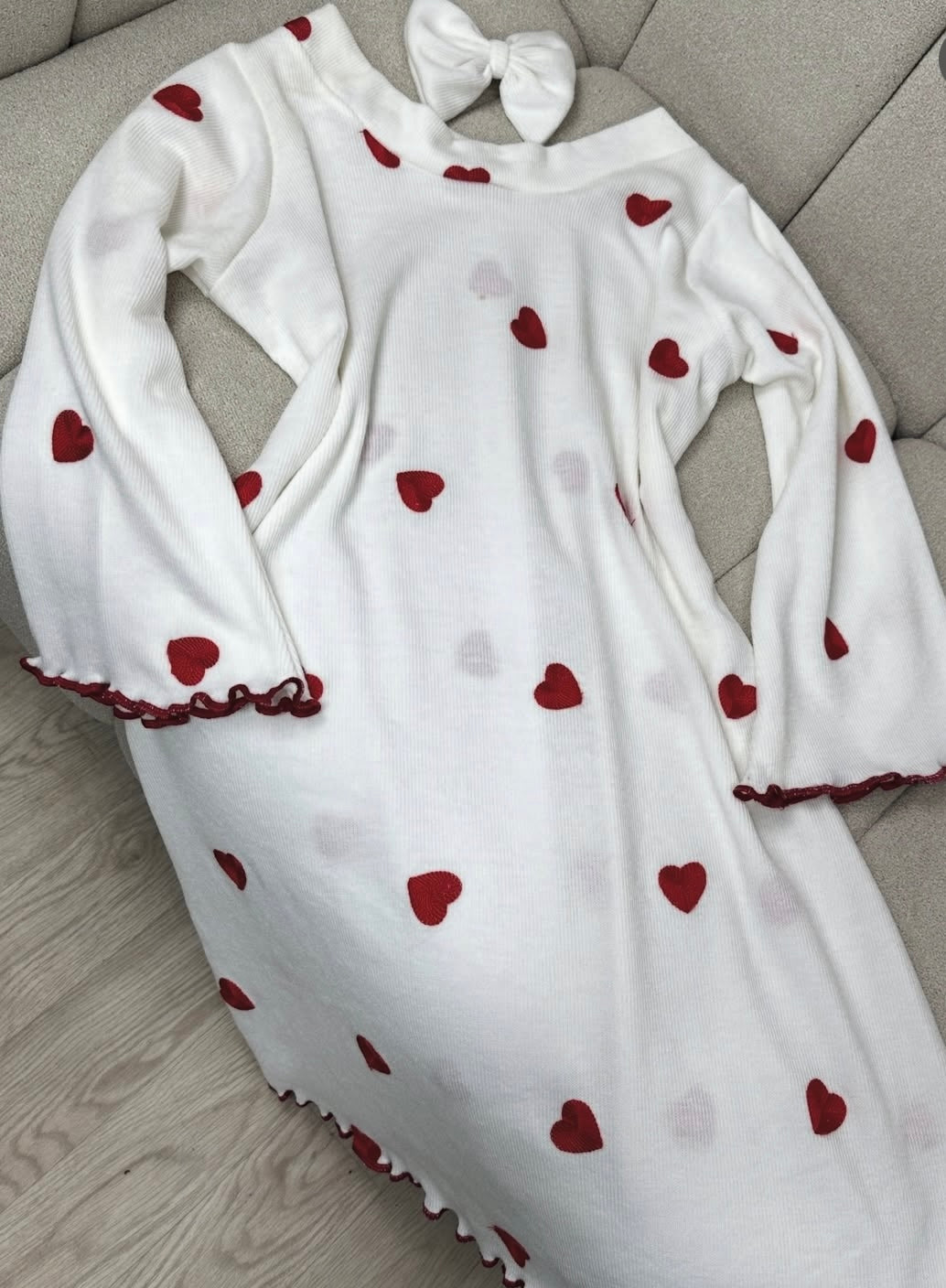 fond robe.